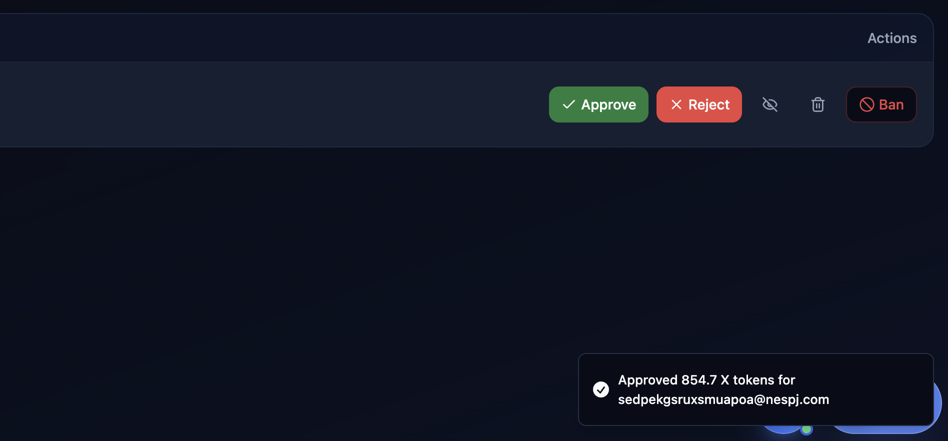 transaction approved